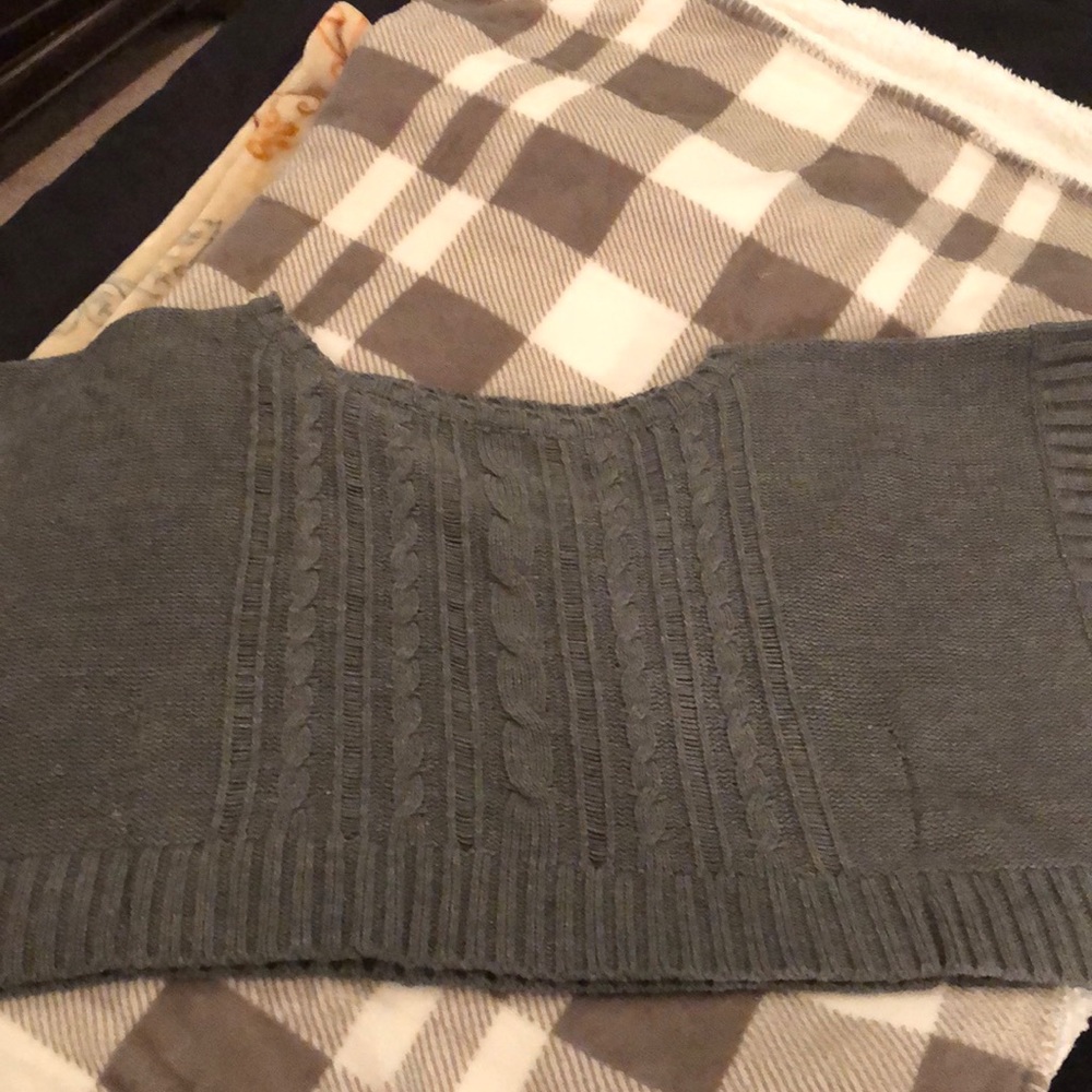 Throw sweater